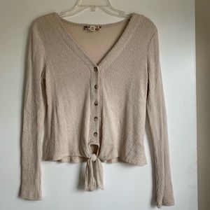 Pink Rose Button Down Blouse